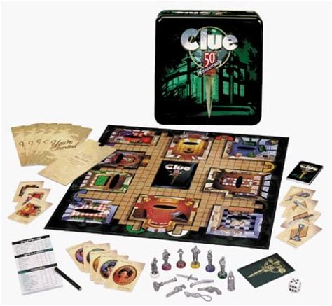 Parker Brothers: CLUE 50th Anniversary Deluxe Edition en lata 